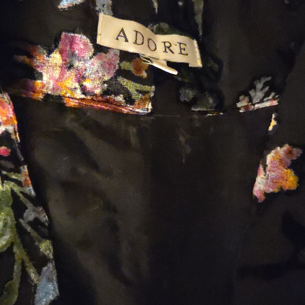 Adore NWOTs Velvet Burnout Cardigan - Picture 4 of 4